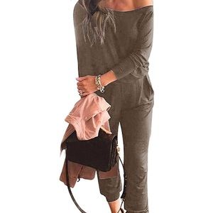 ✨HOST PICK✨Pocketed Off Shoulder Jumpsuit / Romper